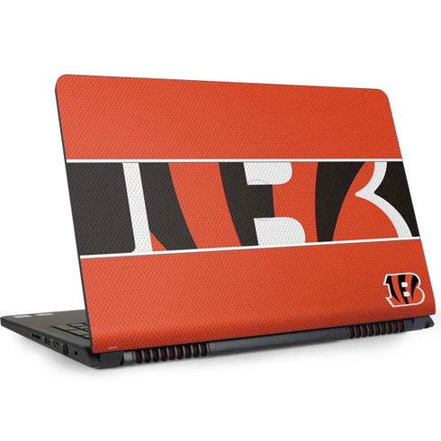 NFL Cincinnati Bengals Zone Block Dell Inspiron Skin